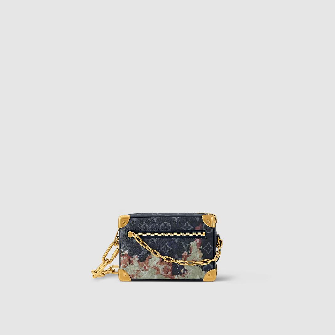 Túi Louis Vuitton Mini Soft Trunk Monogram Nam Xanh Dương